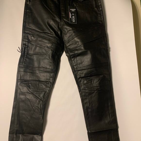 Si Tu Veux Superstack Black Wax Mens Jeans Size 32 - Picture 3 of 12